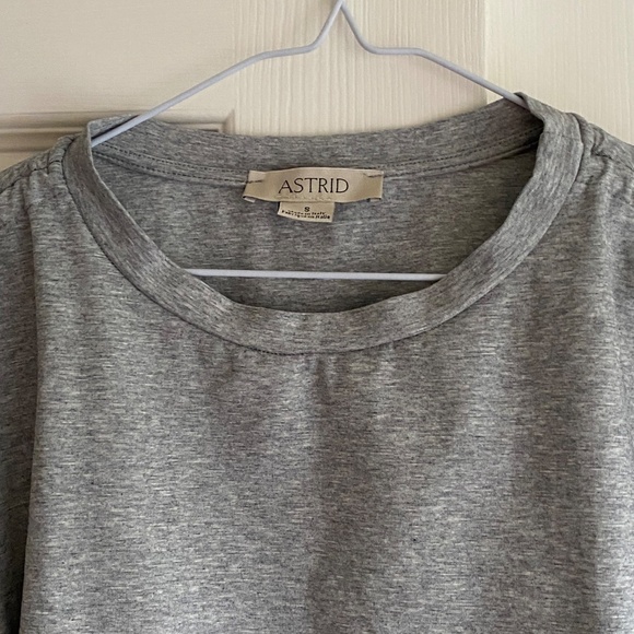 Astrid Grey Dress Small NWOT - Picture 3 of 3